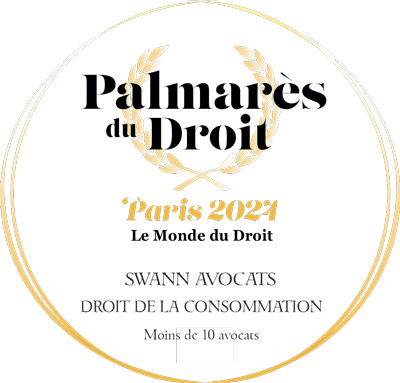 SWANN-AVOCATS-DROIT-DE-LA-CONSOMMATION Trophee d'or Swann Avocats